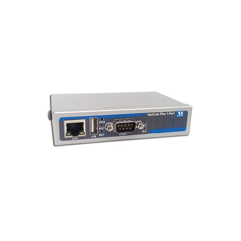 VScom NetCom+ (Plus) 111 a single port Serial Device Server for Ethernet/TCP to RS232