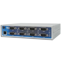 VScom NetCom+ (Plus) 813 an octal port Serial Device Server for Ethernet/TCP to RS232/422/485