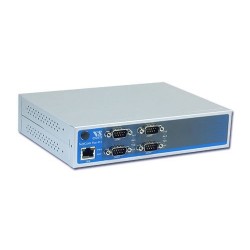 VScom NetCom+ (Plus) 411/413 a quad port Serial Device Server for Ethernet/TCP to RS232/422/485