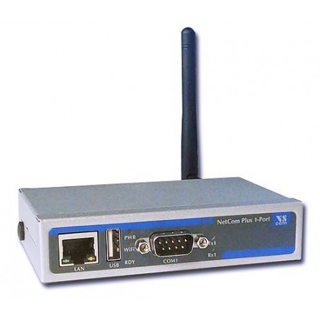 VScom NetCom+ (Plus) 123 WLAN a single port wireless Serial Device Server for Ethernet/TCP to RS232/422/485