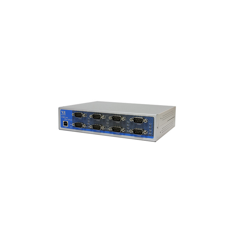 VScom USB-8COM-RM ECO an octal port USB-to-Serial adapter for RS232