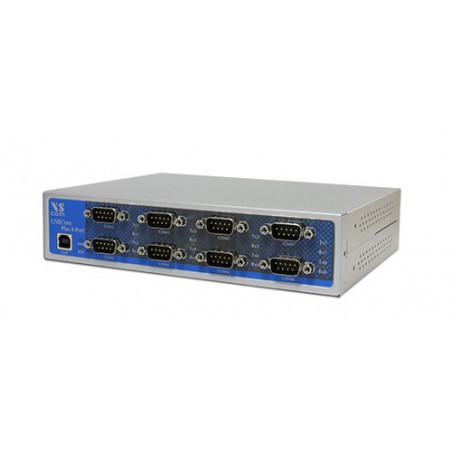 VScom USB-8COM-RM ECO an octal port USB-to-Serial adapter for RS232