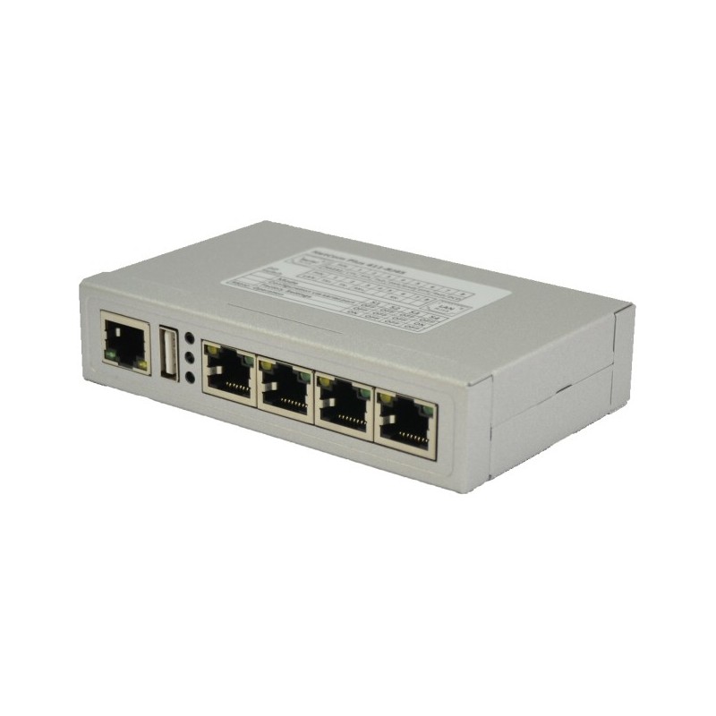 NetCom Plus 411 RJ45 4x RS232 Ethernet to Serial Converter, IP Adapter